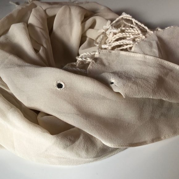 Club Monaco Silk Scarf - Picture 2 of 4